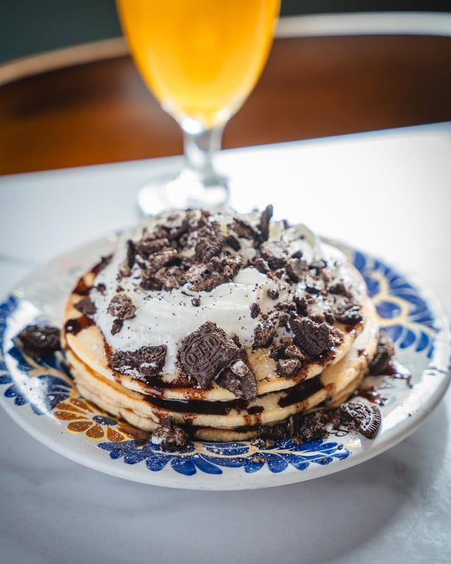 Oreo Pancakes.